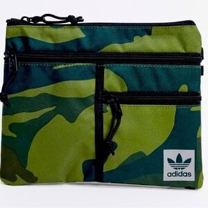 Adidas Crossbody Flight Bag in Camo